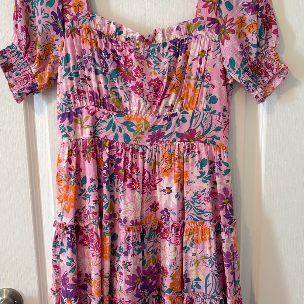 Floral Pink Dress